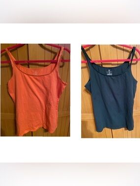 New York & Company.
scoop-neck tank top with a strappy design. Large’s